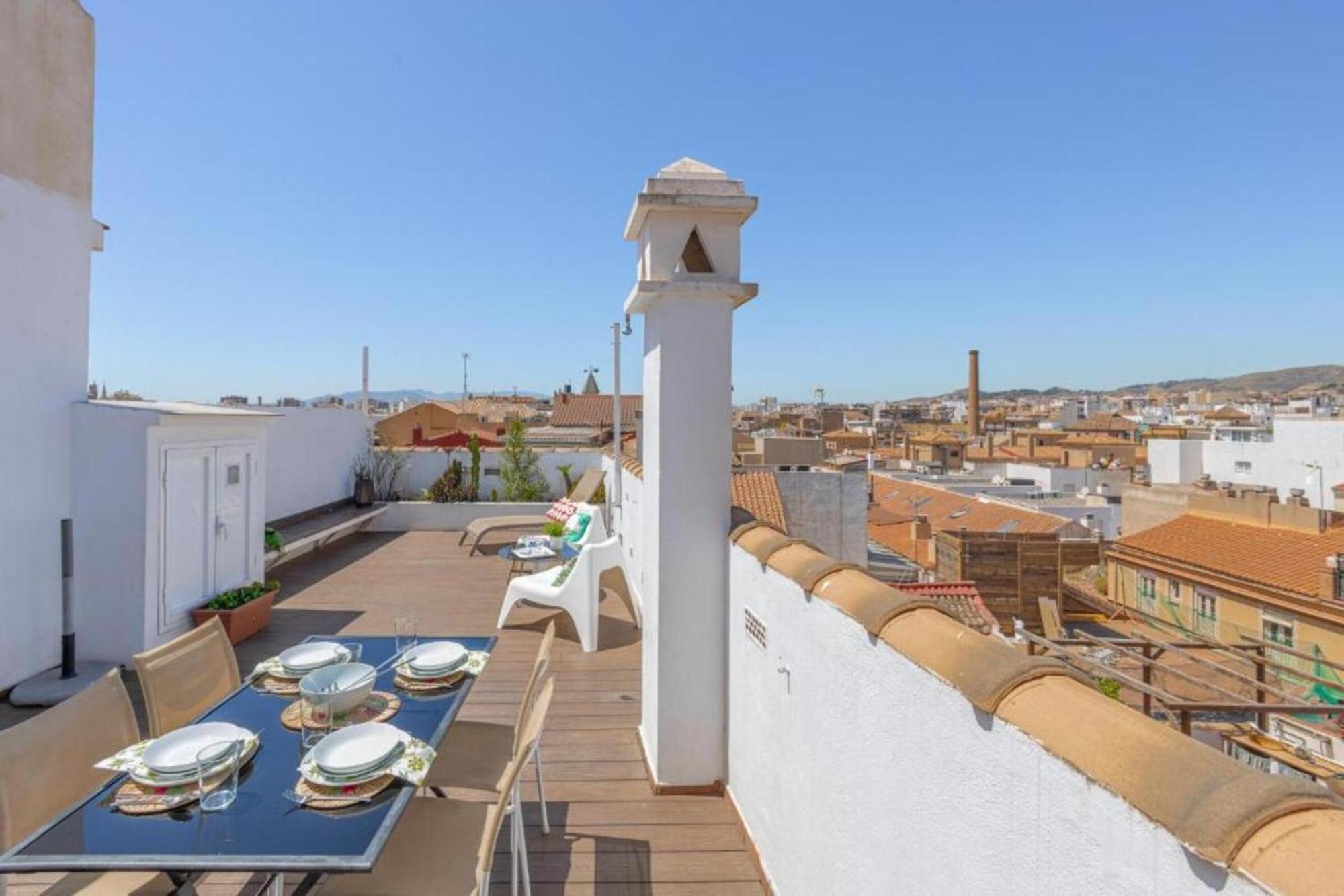 C20 - Adorable Apartment In The Center With Sun Terrace Malaga Exterior photo